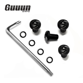 Guuun 1911 สกรูยึด โอริง 4 ชิ้น กุญแจ T10 Torx สกรูสเตนเลส 4 ชิ้น 1911