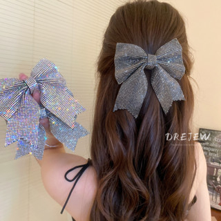 DREJEW กิ๊บติดผม ประดับโบว์ เพชร สไตล์ญี่ปุ่น และเกาหลี เครื…