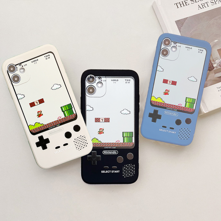 เคส VIVO V27 V25 V20 V27E V21 V23 PRO V23E V21E V25E V15 V17 V11i V19 NEO 4G 5G Y73 2021 Y71T เคสโทรศัพท์มือถือ ซิลิโคนนุ่ม PU ลายเกมคอนโซลน่ารัก สําหรับ