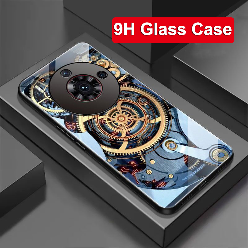 9H แก้วสําหรับ Nubia Z50S Pro กรณี Z50SPro กระจกนิรภัย Fundas สําหรับ Nubia Z50 S Pro ฝาครอบโทรศัพท์