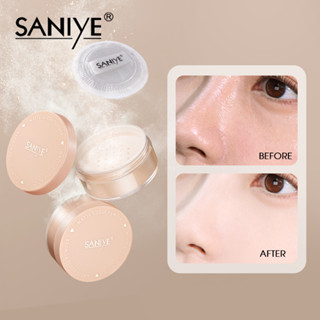 Saniye แป้งฝุ่น ควบคุมความมัน เนื้อแมตต์ กันน้ํา ติดทนนาน 3 สี 8 กรัม BL025