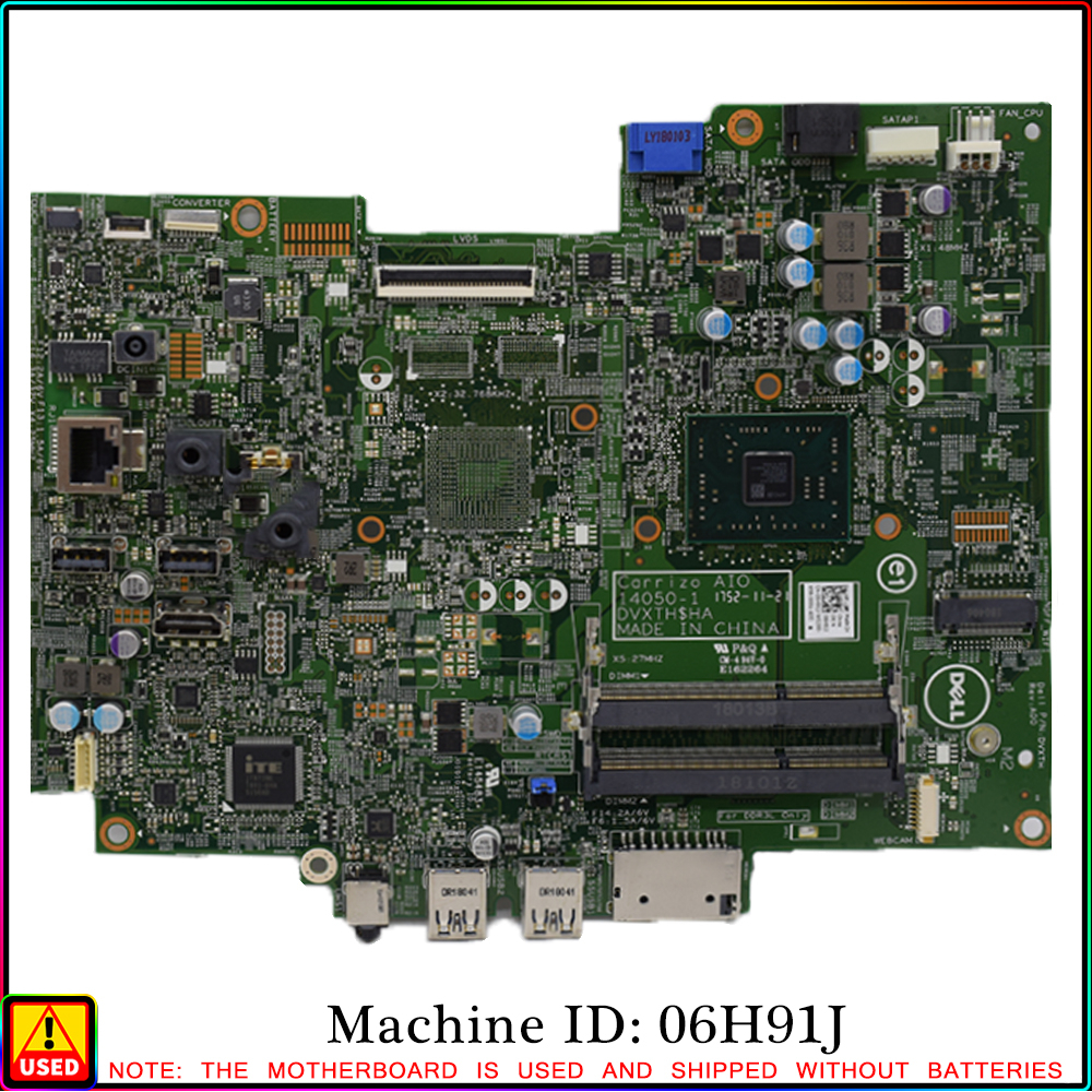 สําหรับ Dell Inspiron 24 3455 AIO เดสก์ท็อป AMD Quad Core A6-7310 เมนบอร์ด 6H91J 06H91J