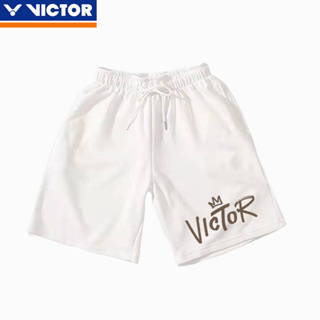 Victor ใหม่ กางเกงขาสั้นลําลอง แห้งเร็ว ระบายอากาศ สีดํา เหมาะกับการวิ่ง เล่นกีฬา แบดมินตัน เทนนิส เทนนิส เทนนิส สําหรับผู้ชาย และผู้หญิง 2023