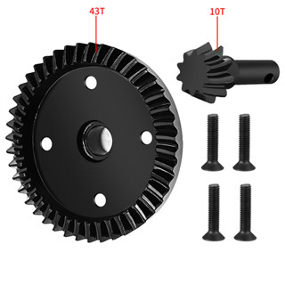 เฟืองเกียร์อัพเกรด 10T 43T อุปกรณ์เสริม สําหรับรถบรรทุก 1/8 SLEDGE 4WD 1 ชุด