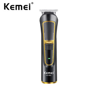 Kemei ปัตตาเลี่ยนตัดผม เครา เครื่องโกนหนวดไฟฟ้า มีดโกน เครื่องตัดผม แบบชาร์จไฟ แบตเตอรี่ลิเธียม ช่างทําผม