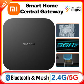 Xiaomi Gateway 4 Smart Center Hub WiFi Mesh Super Bluetooth Signal CPU 5GHz พร้อมพอร์ตอีเธอร์เน็ตทํางาน Mijia APP