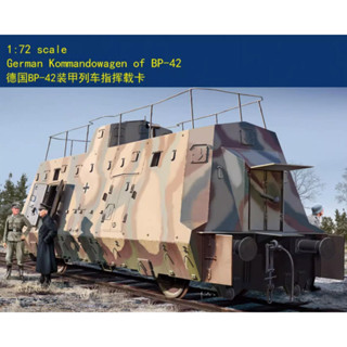 Hobby BOSS 82924 ชุดโมเดลตัวต่อพลาสติก 1/72 German Kommandowagen of BP-42