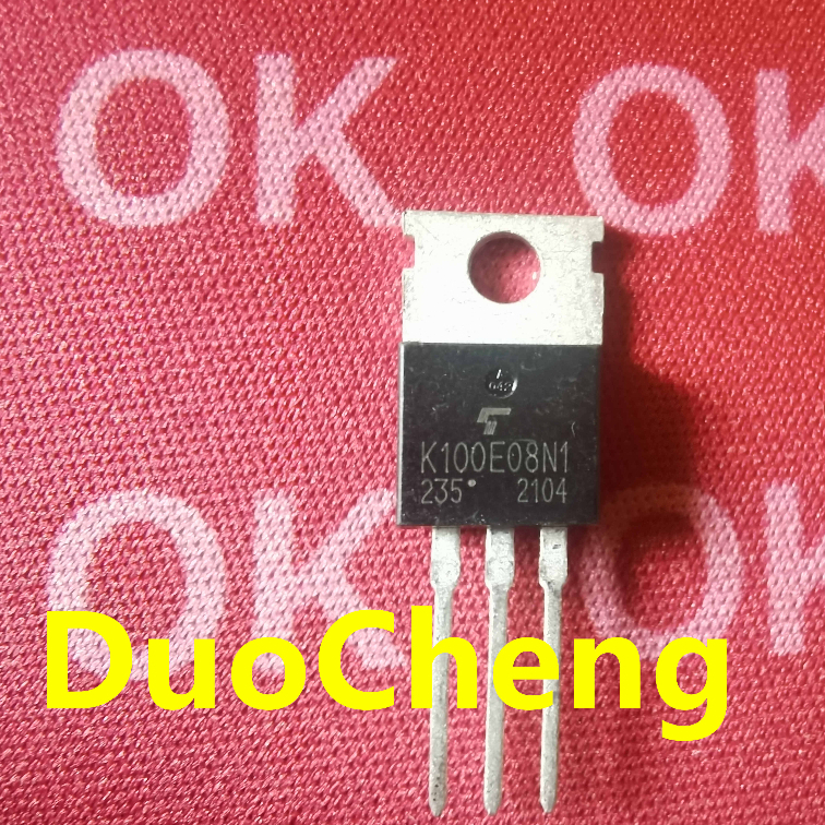 ((10 ชิ้น) TK100E08N1 K100E08N1 ใหม่เอี่ยมนําเข้าพร้อมสต็อก TO-220 80V 100A