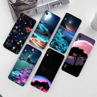 เคสโทรศัพท์ซิลิโคน TPU แบบนิ่ม ลาย Starry Night สําหรับ Nokia C12 TA-1535 C12 Pro C12 Plus