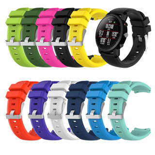 สายนาฬิกาข้อมือซิลิโคน 22 มม. สําหรับ Garmin Vivoactive 4 Quick Release Watch Band Forerunner 265 255 955 945/Venu 2