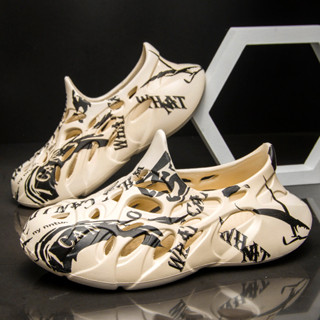ใหม่ graffitti Foam Runner รองเท้าวิ่ง สําหรับผู้ชาย ผู้หญิง eu36-45