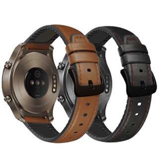 สายนาฬิกาข้อมือหนัง ซิลิโคน 22 มม. 20 มม. สําหรับ Garmin Vivomove HR 3 Vivoactive 4 3 Venu Luxe