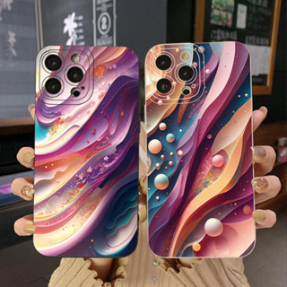 เคสป้องกันโทรศัพท์มือถือ ขอบสี่เหลี่ยม ประดับมุก สําหรับ Infinix Hot 12i 10S 11 10 Play 11S 10i Smart 6 HD X6511 X657B X6512 Note 12 G96