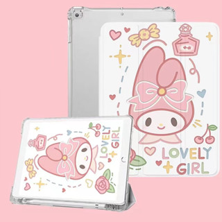 【Melody】เคส กันกระแทก พร้อมช่องใส่ปากกา สําหรับ iPad gen5 gen6 9.7 gen7 gen8 gen9 10.2 Air4 Air5 10.9 pro11 2018 2020 gen 10 2022 Pro 12.9 2021