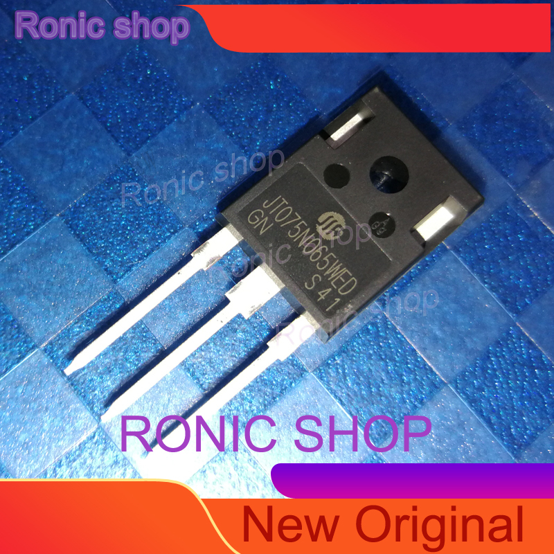 2pcs JT075N065WED TO247 JTO75N065WED JT075N065 TO-247 075N065 IGBT ทรานซิสเตอร์รับประกันคุณภาพยี่ห้อ