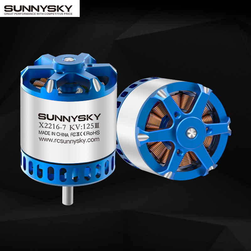 Sunnysky มอเตอร์ไร้แปรงถ่าน X2216 III X2216 880KV 1100KV 1250KV 1400KV 1800KV 2400KV สําหรับเครื่องบ