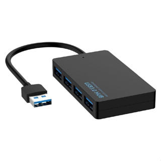 ฮับ USB 3.0 4 พอร์ต ความเร็วสูง สําหรับคอมพิวเตอร์ แล็ปท็อป