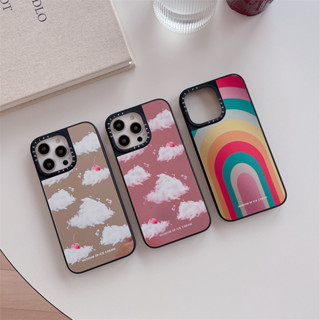 เคสโทรศัพท์มือถือแบบแก้วแข็ง ใส ขอบนิ่ม ลายไอศกรีมน่ารัก สําหรับ iPhone 13 Pro Max 11 12 13 14 Pro Max 14