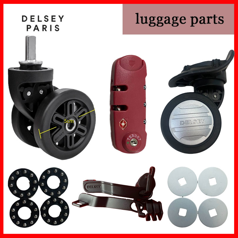 อะไหล่ตัวล็อกกระเป๋าเดินทาง อุปกรณ์เสริม สําหรับ Delsey 3840 38041 3842
