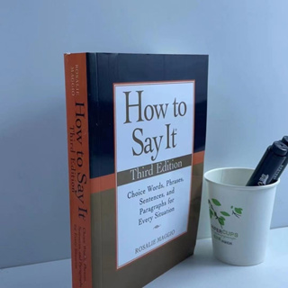 How to Say It (Third Edition) 如何表达 英文