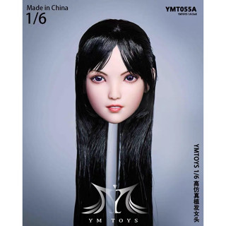 พร้อมส่ง YMTOYS YMT055 ประติมากรรมหัวโลลิต้า 1/6 สําหรับร่างกายผู้หญิง