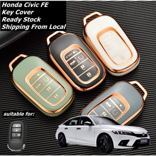 เคสกุญแจรีโมตรถยนต์ TPU สําหรับ Honda HRV 2022 Honda Civic 2022 FE