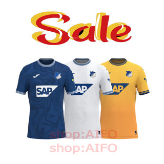 เสื้อกีฬาแขนสั้น ลายทีมชาติฟุตบอล Hoffenheim 23 24 ชุดเหย้า คุณภาพสูง สําหรับผู้ชาย