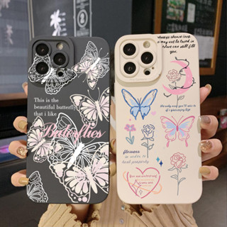 เคสโทรศัพท์มือถือ ขอบสี่เหลี่ยม ลายผีเสื้อ หรูหรา สําหรับ Infinix Hot 12i 10S 11 10 Play 11S 10i Smart 6 HD X6511 X657B X6512 Note 12 G96