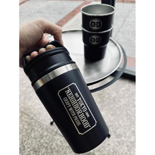 [พร้อมส่ง] Neighborhood กระติกน้ําร้อน แก้วกาแฟ แบบพกพา สไตล์สตรีท สําหรับตั้งแคมป์กลางแจ้ง