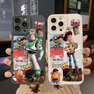 เคสโทรศัพท์มือถือ ขอบสี่เหลี่ยม แบบเต็ม ลาย Toy Stories Woody สําหรับ Infinix Hot 12i 10S 11 10 Play 11S 10i Smart 6 HD X6511 X657B X6512 Note 12 G96