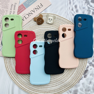 เคสโทรศัพท์มือถือ TPU แบบนิ่ม สีพื้น สําหรับ Tecno Pova 5 4G LH7n