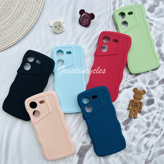 พร้อมส่ง เคสโทรศัพท์มือถือ แบบนิ่ม สีพื้น สําหรับ Tecno Pova 5 4G LH7n