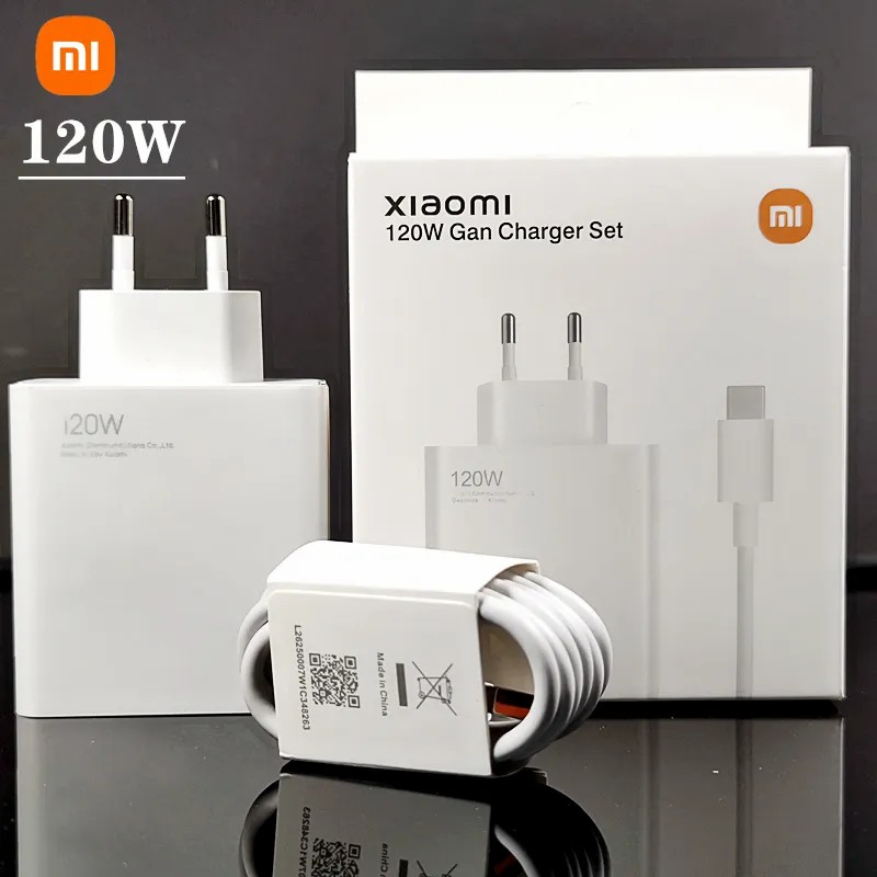 ของแท้ ที่ชาร์จเร็ว 120W Xiaomi EU 180g สําหรับ MI 12ultra 11 12S 12 Ultra MIX 4 Redmi Note 11 10 11T 10