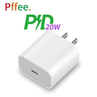 Pffee อะแดปเตอร์สายชาร์จ USB C PD 20w 20w 60w C ชาร์จไว สําหรับเดินทาง