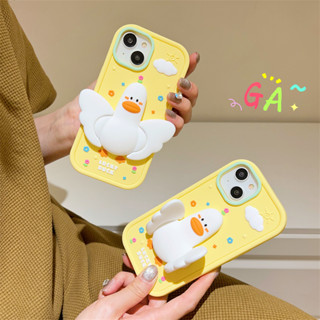 เคสโทรศัพท์มือถือ ซิลิโคนนิ่ม ลายการ์ตูน 3 มิติ สําหรับ iphone 14 Pro Max 13 Pro Max 12 Pro Max