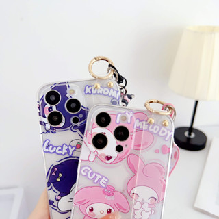 เคส Vivo Y35 2022 Y112019 เคสโทรศัพท์ซิลิโคนนุ่ม ลายการ์ตูน Melody และ Kuromi น่ารัก สําหรับ y21 Y12 y02 Y15S Y17 Y3 Y16 Y51 Y31 Y20i Y22 Y21S Y50 Y76