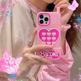 Iphone 14 Pro max 13 Pro max เคสโทรศัพท์ บาร์บี้ ซิลิโคนนิ่ม