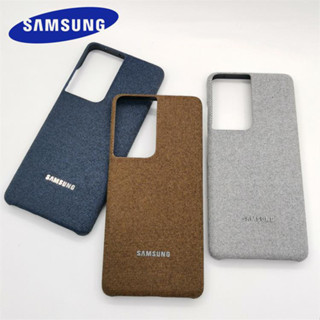 เคสโทรศัพท์มือถือหนัง ผ้าแคนวาส กันกระแทก สําหรับ Samsung Galaxy S20 S20Plus S20Ultra S20FE