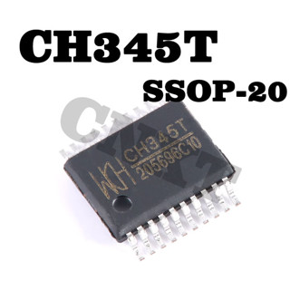 5 ชิ้น/ล็อ CH345T CH345 SSOP-20 ตต้นฉบับใหม่ USB เป็นชิป MIDI