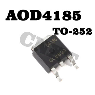 1ชิ้น AOD4185 D4185 ใหม่ Fet P Channel 40V 40A Smd TO-252