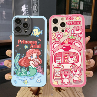 เคสโทรศัพท์มือถือ ขอบสี่เหลี่ยม ลายนางเงือก สําหรับ Infinix Hot 12i 10S 11 10 Play 11S 10i Smart 6 HD X6511 X657B X6512 Note 12 G96