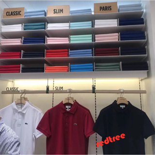 Lacoste เสื้อคอปกปัก POLO เสื้อโปโลแขนสั้น