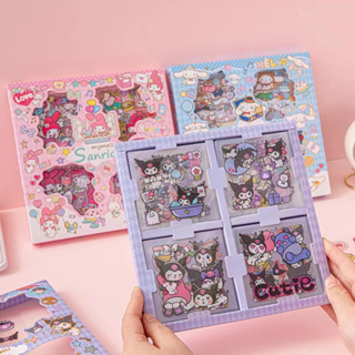 Sanrio สติกเกอร์ 32 ชุด ลายการ์ตูน สําหรับตกแต่งสมุดโน้ต DIY