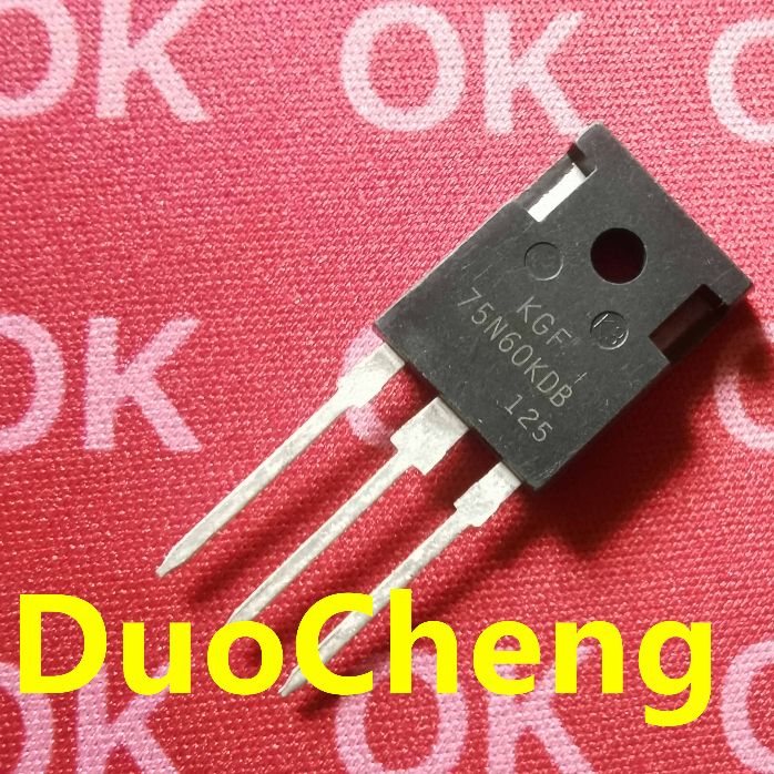 ((5 ชิ้น) KGF75N60KDB 75N60KDB KGF75N60