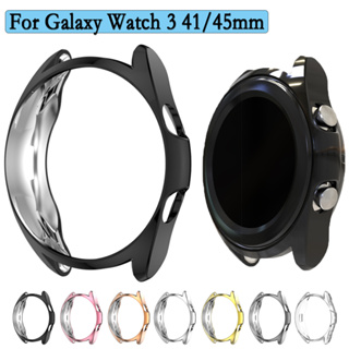 เคส TPU สําหรับ Galaxy Watch 3 41 มม. อุปกรณ์เสริมกันชน ป้องกันเต็มรูปแบบ นิ่ม ป้องกันหน้าจอ อุปกรณ์