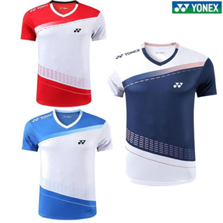 Yonex ใหม่ เสื้อกีฬาแบดมินตัน แขนสั้น แบบแห้งเร็ว สไตล์เกาหลี เหมาะกับฤดูร้อน สําหรับผู้ชาย และผู้หญิง 2023