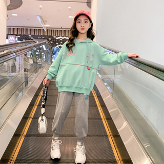 [พร้อมส่ง]  เสื้อผ้าฤดูใบไม้ร่วงเด็กหญิงอายุ 3-14 ปีเสื้อสเวตเตอร์ยิ้มในฤดูใบไม้ร่วงเด็กเด็กตัวใหญ่ในเด็กตัวใหญ่หญิงสาวป่าชั้นยอดแฟชั่นตัวอักษรตัวอักษรท็อปส์ท็อป