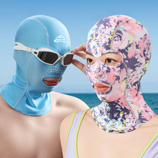 Face Kini หน้ากากดําน้ํา กันแดด ระบายอากาศ ป้องกันรังสียูวี สําหรับผู้ชาย และผู้หญิง GG729