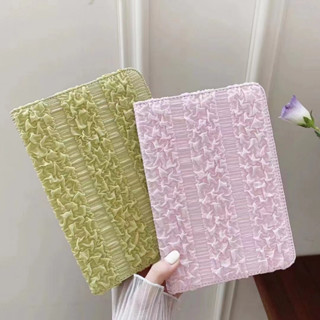 เคสผ้าลูกไม้ สําหรับ iPad 7 8 9th 2022 2021 iPad Pro11 iPad Mini6 Mini5 Mini4