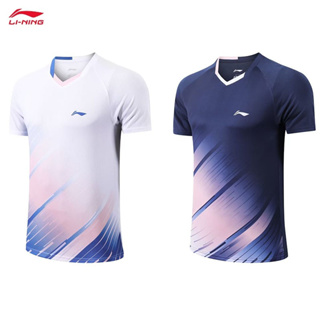 LI NING เสื้อกีฬาบาสเก็ตบอล ระบายอากาศ ดูดซับเหงื่อ แห้งเร็ว สวมใส่สบาย แฟชั่นฤดูร้อน สําหรับผู้ชาย และผู้หญิง 2023